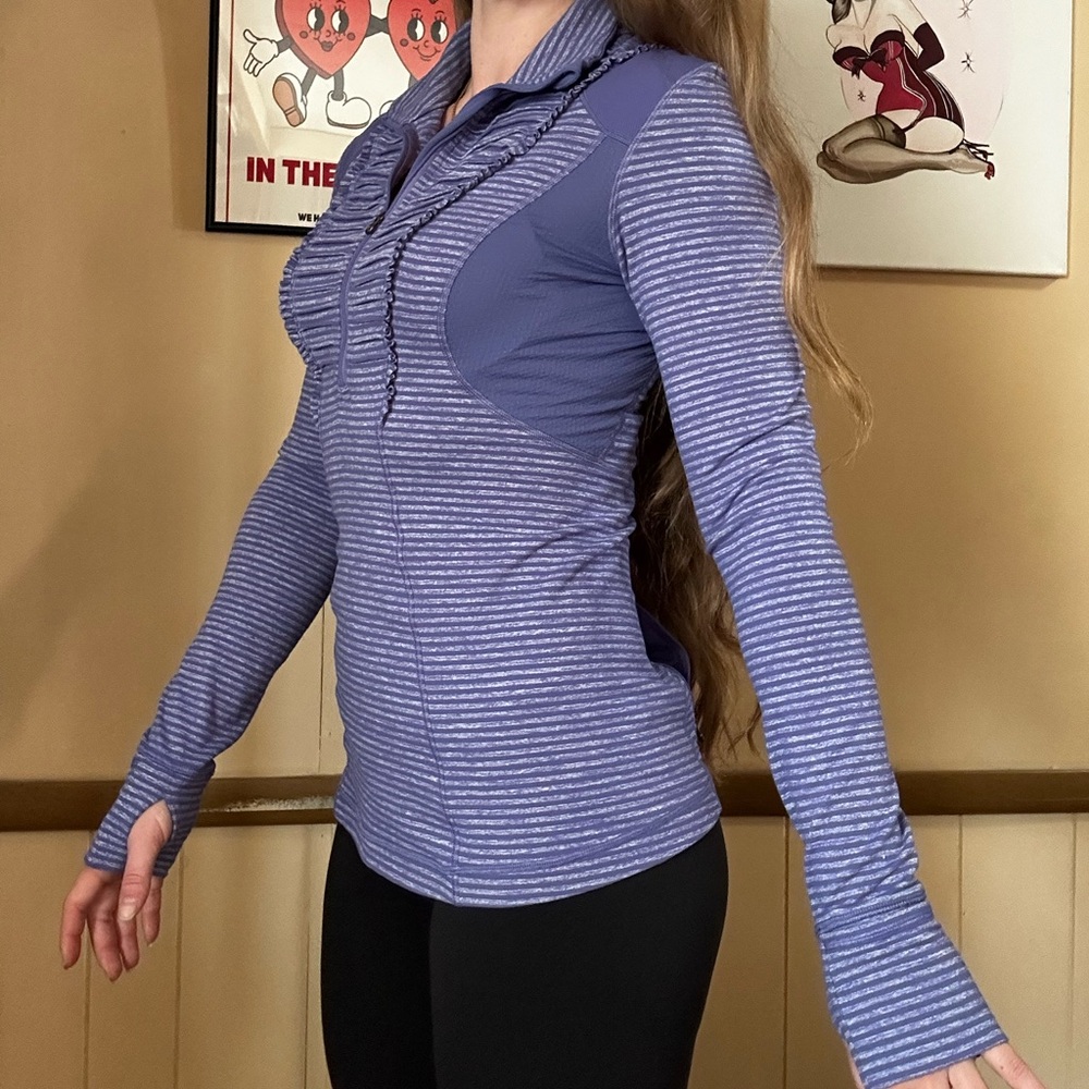 Lululemon Run Your Heart Out Quarter-Zip Pullover